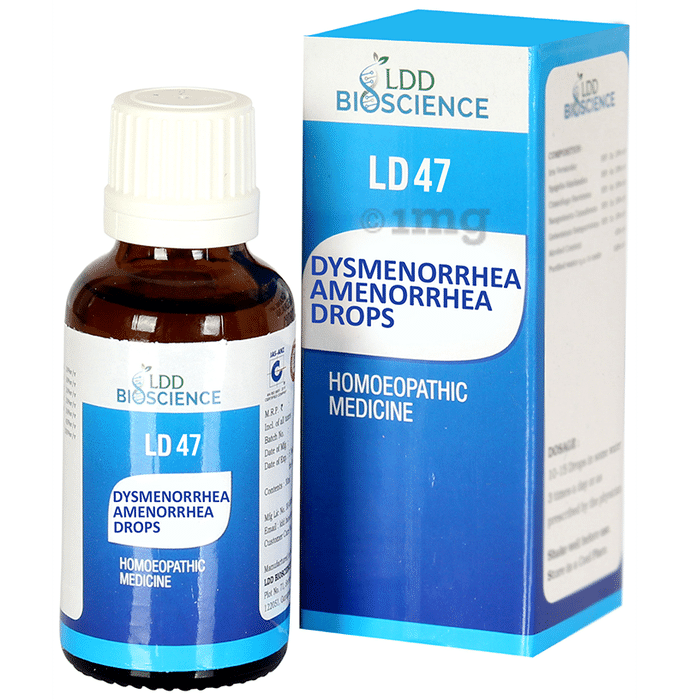 LDD Bioscience LD 47 Dysmenorrhea Amenorrhea Drop Buy Bottle Of 30 0