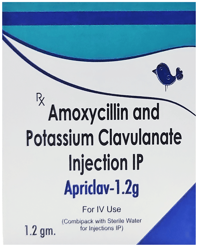 Apriclav 1000/200mg Injection 1s