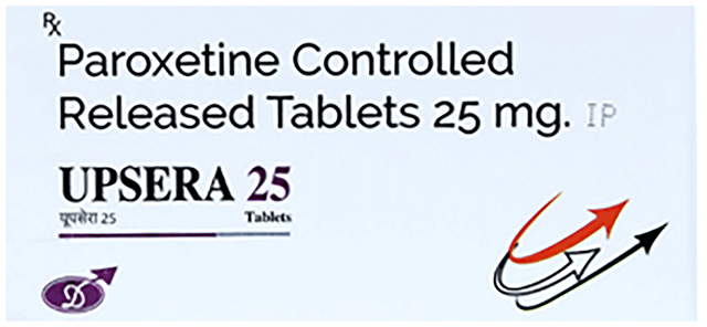 Upsera 25mg Tablet CR 10s