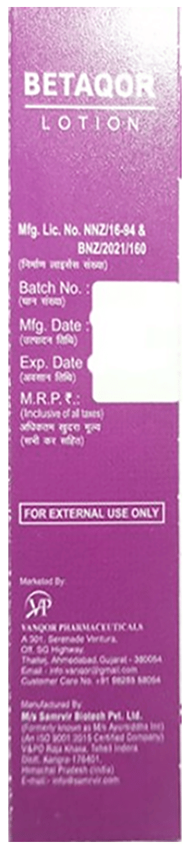 Betaqor 0.05% Lotion 50ml