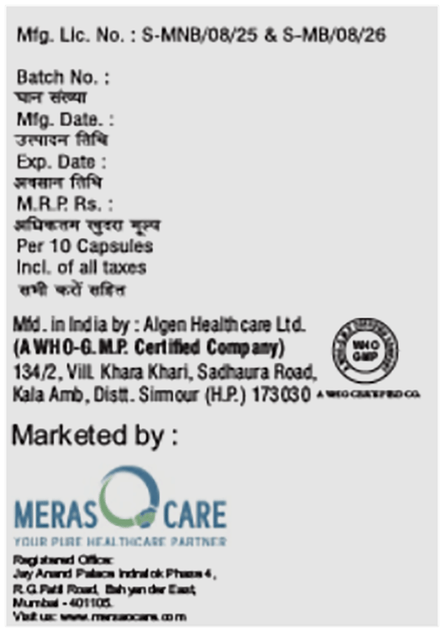 Pandent D 30/40mg Capsule SR 10s
