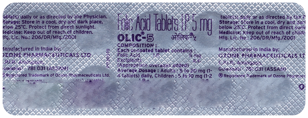 OLIC ACTIVE TAB 10'S - Scraped Image