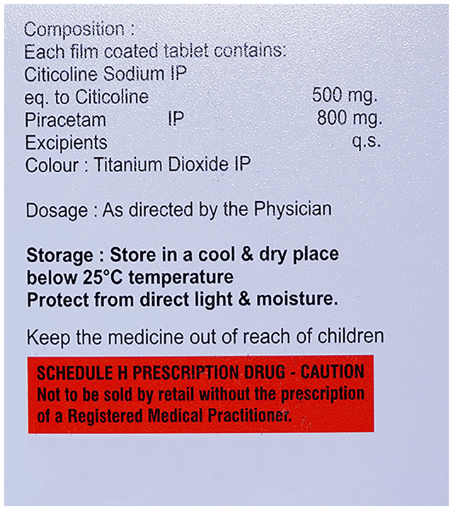 Citivio P 500/800mg Tablet 10s