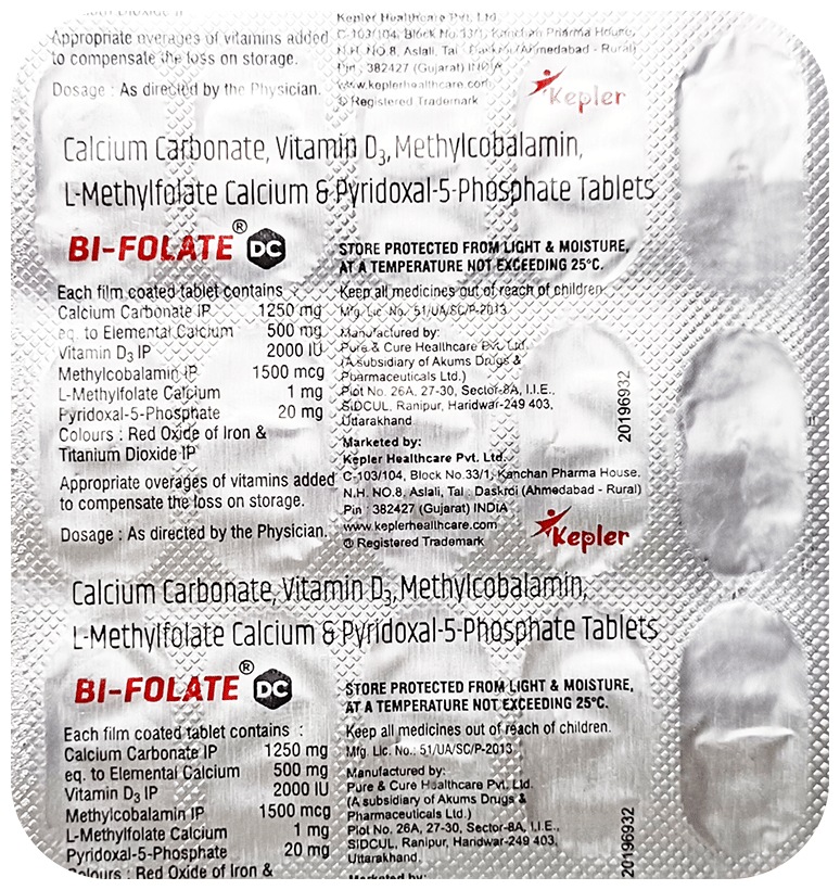 BI-FOLATE DC TAB 10X15 - Scraped Image