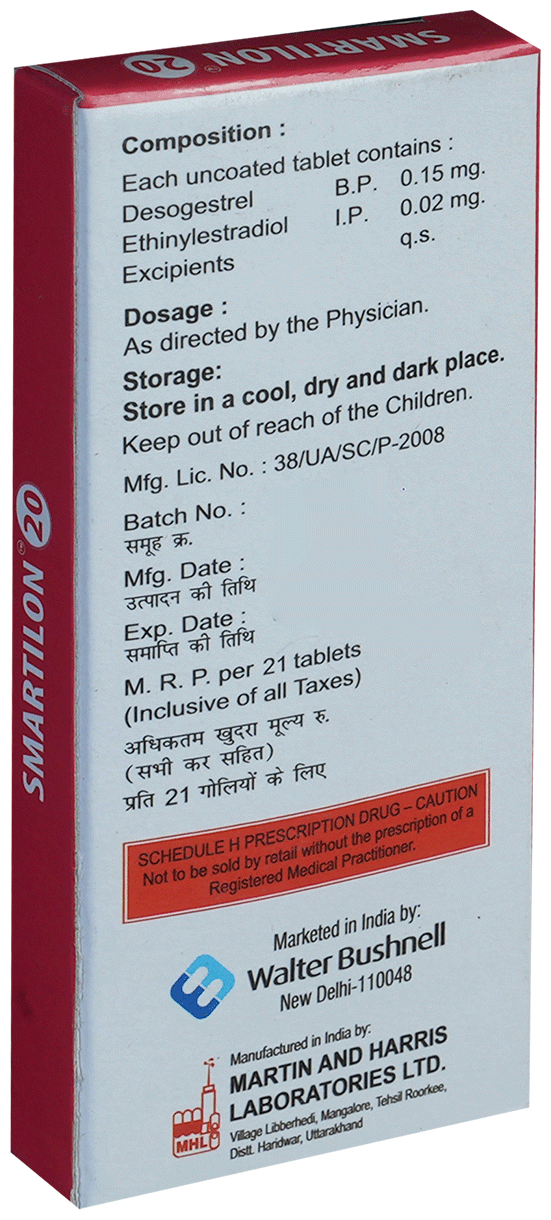 Smartilon 20 Tablet