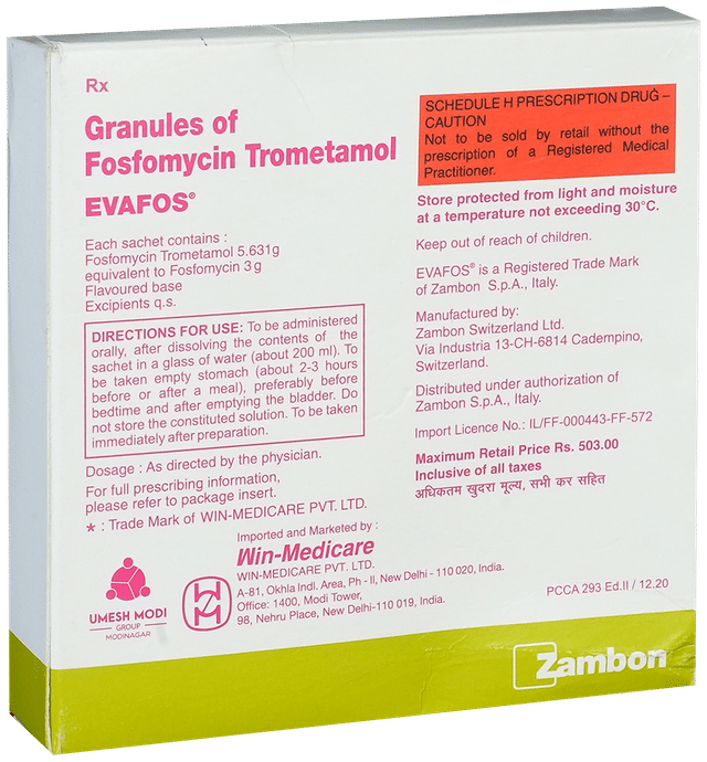 Evafos Granules For Oral Solution