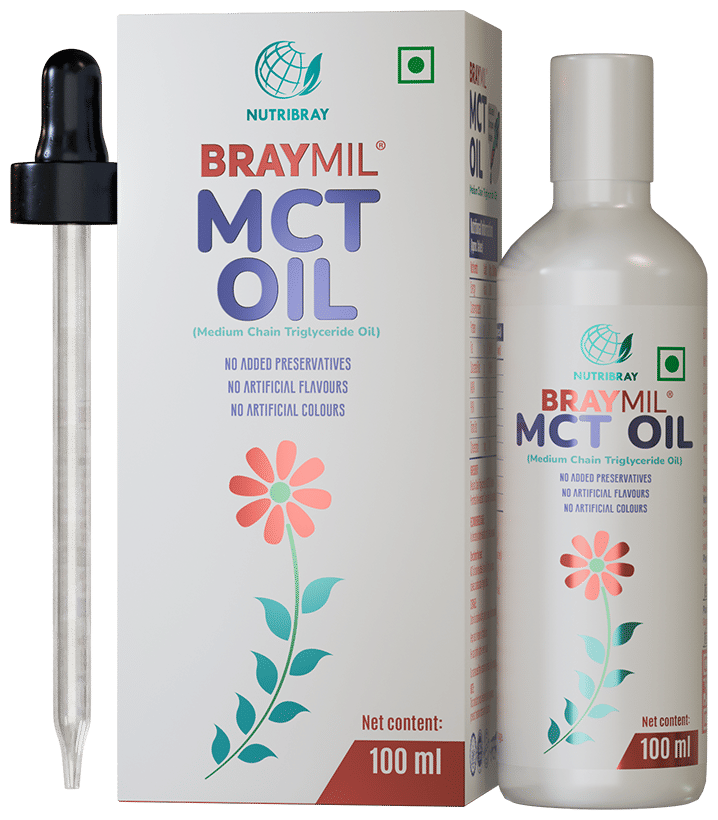 BRAYMIL MCT OIL 100ML 100ML - Scraped Image