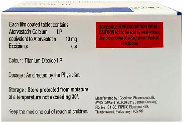 Systor 10mg Tablet 10s