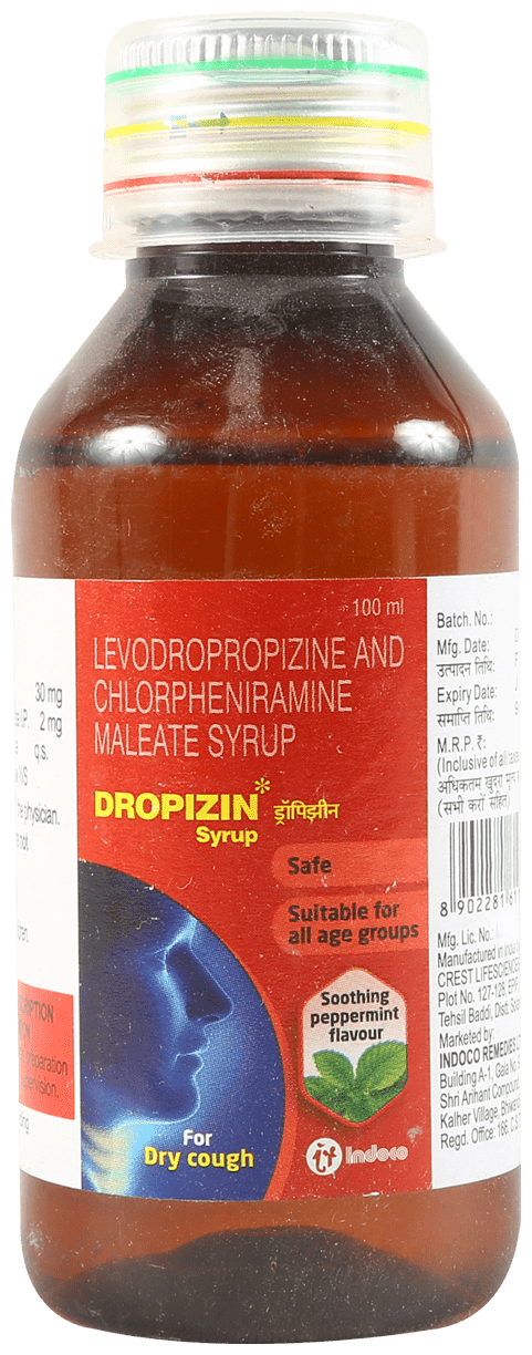 DROPIZIN SYP 100ML 100ML - Scraped Image