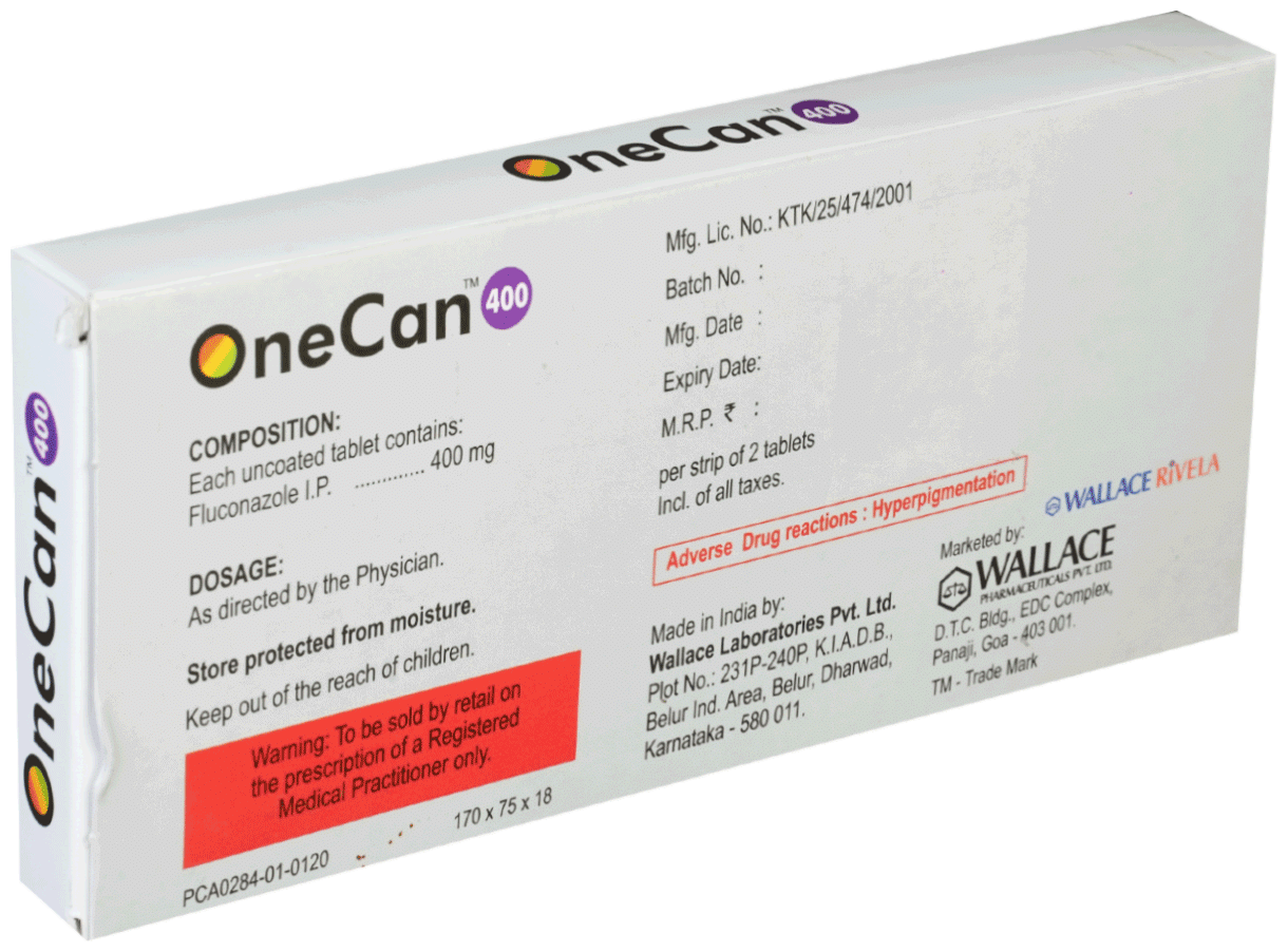 ONE CAN 400 400MG TAB - Scraped Image