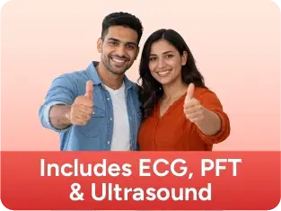 Platinum with ECG, USG & PFT
