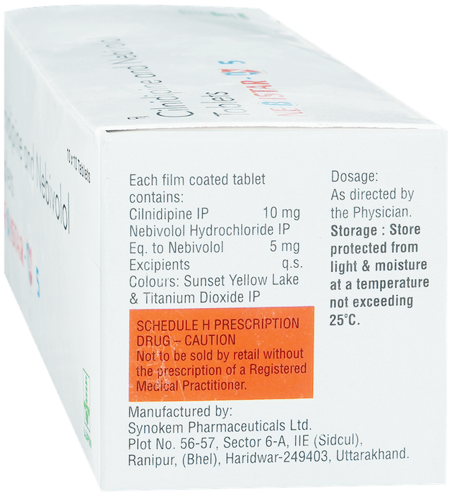Nebistar LN 5/10mg Tablet 10s