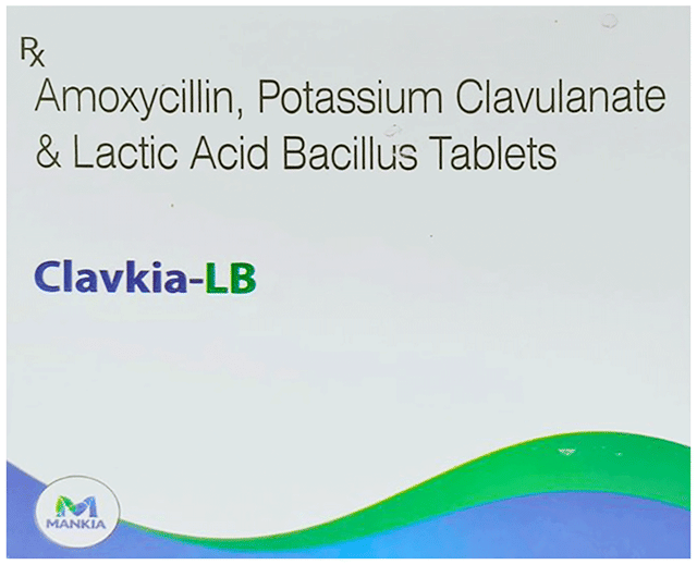 Clavkia LB 500/125mg/60M Tablet 10s