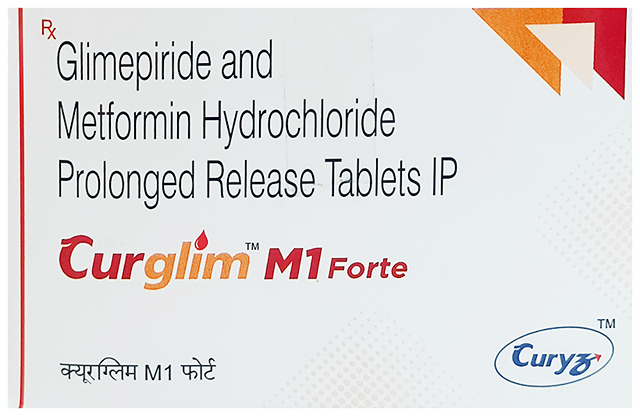 Curglim M 1/1000mg Forte Tablet PR 10s