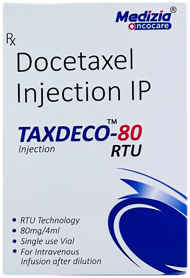 Taxdeco 80 RTU 20mg Injection 4ml