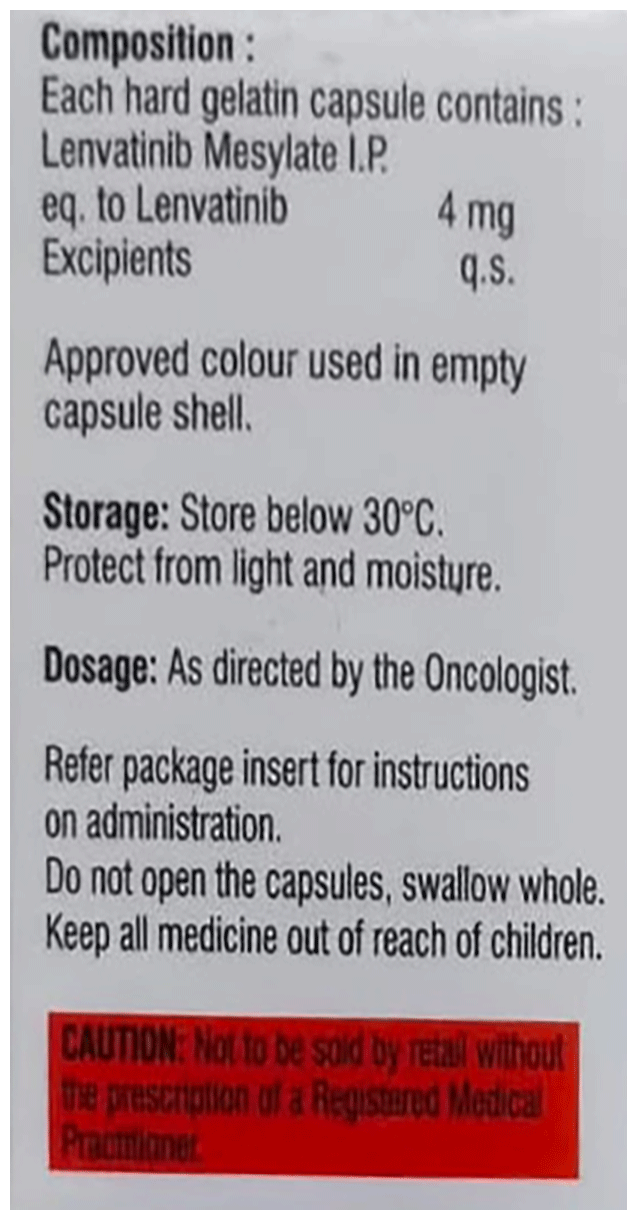 Maktinib 4mg Capsule 30s