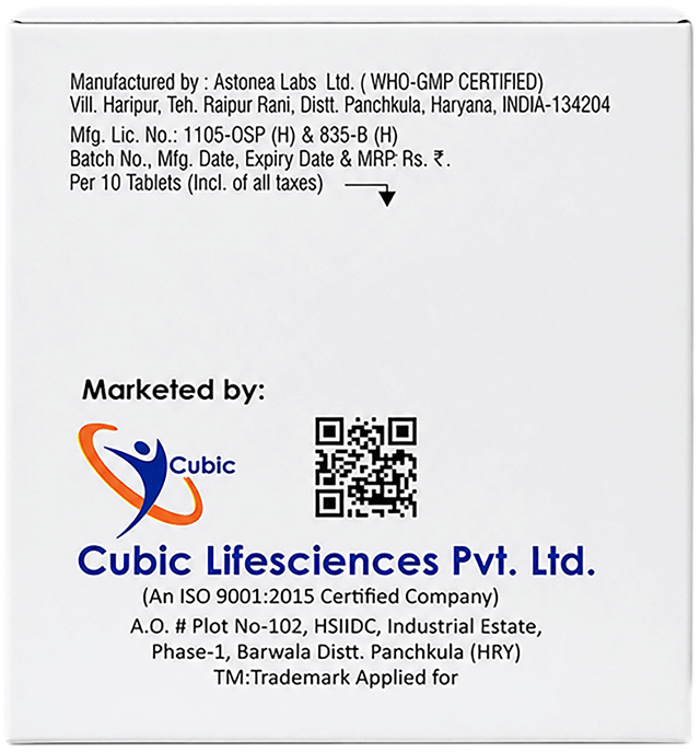 Alfucube D 10/0.5mg Tablet ER 10s