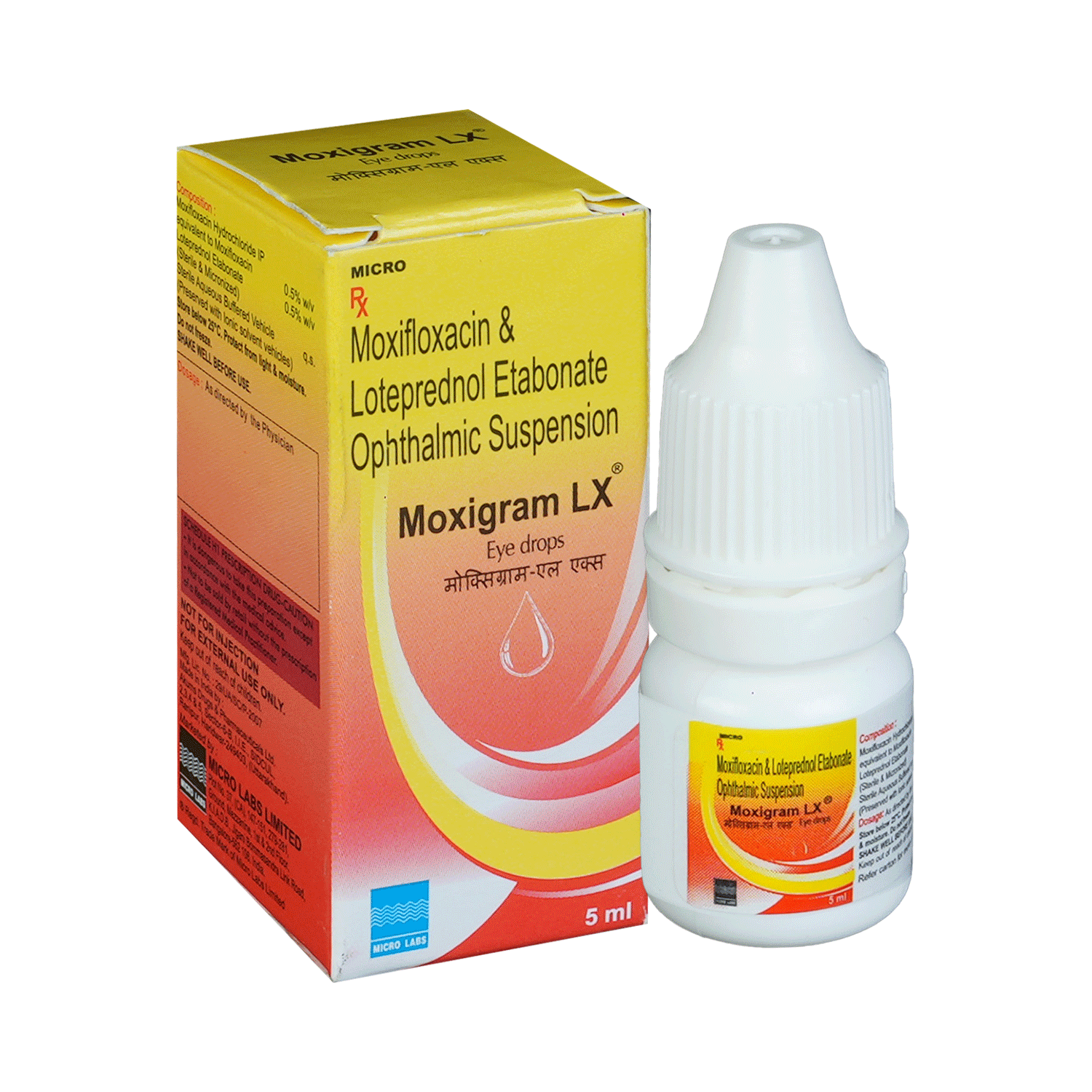 Moxigram LX Eye Drop - Substitutes, Price & Side Effects | MedSub.in ...