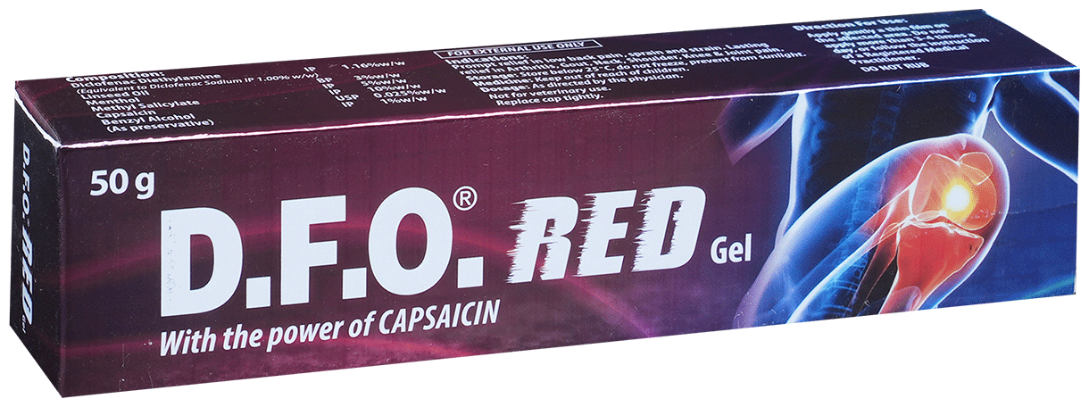 D.F.O. RED GEL 50GM 50GM - Scraped Image