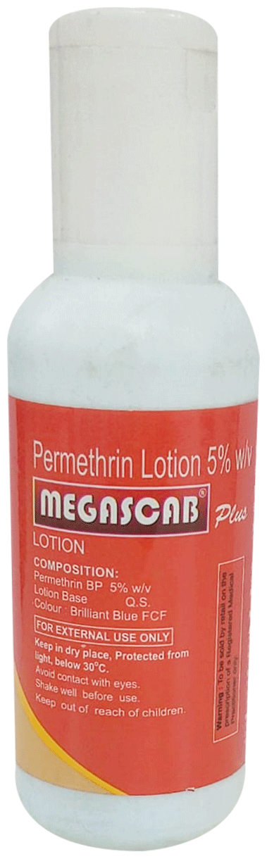 Megascab Plus 5% Lotion 60ml
