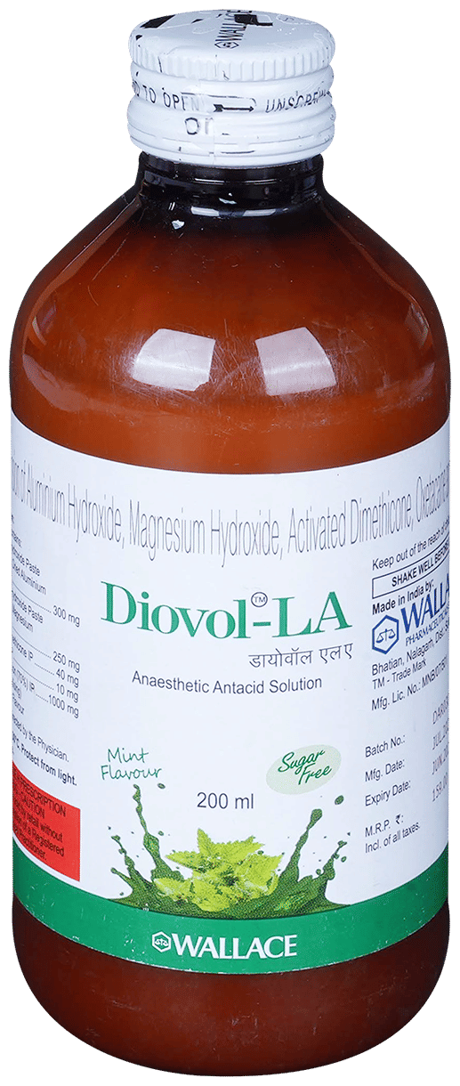 DIOVOL LA (MINT FLAVOUR) 200ML - Scraped Image