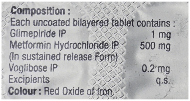 VOGLIeco GM 1/500/0.2mg Tablet SR 15s