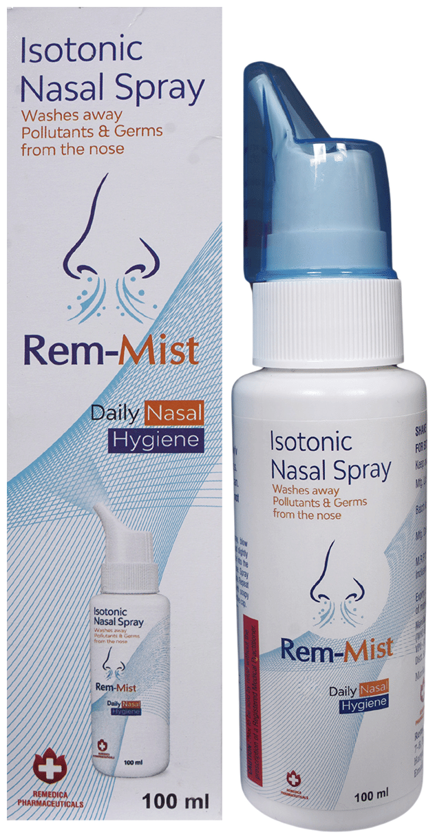Rem Mist 0.9% Nasal Spray 100ml