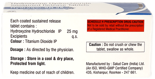 Hydroqor 25mg Tablet SR 10s