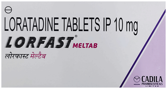 Lorfast Meltab 10mg Tablet 14s