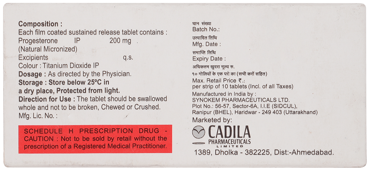 ALGEST SR 200MG TABLET 10X10 - Scraped Image