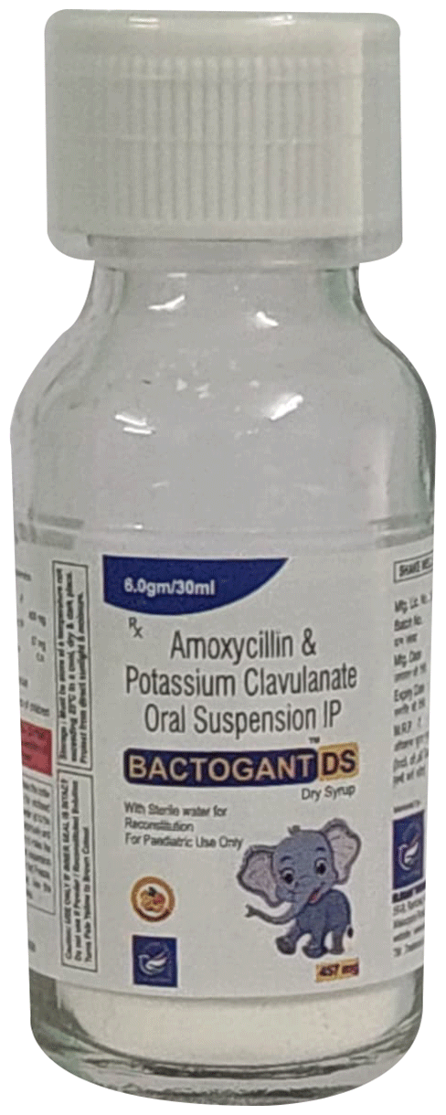 Bactogant DS 400/57mg Orange Oral Suspension 30ml