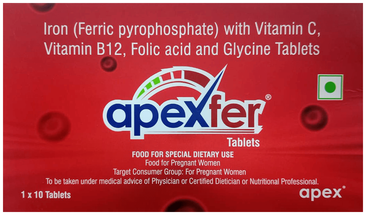 APEXFER TABLET 1X10 - Scraped Image