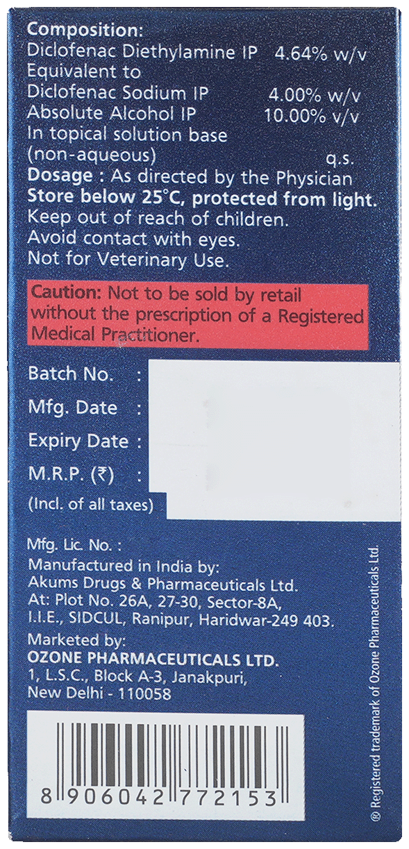 D.F.O 4X SOLUTION 30ML 30ML - Scraped Image