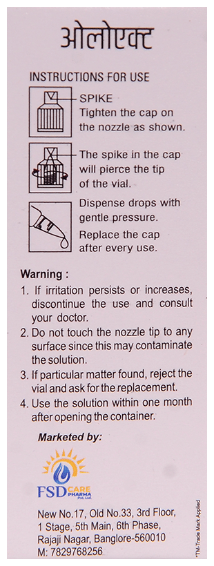 Oloact 0.1% Eye Drop 5ml