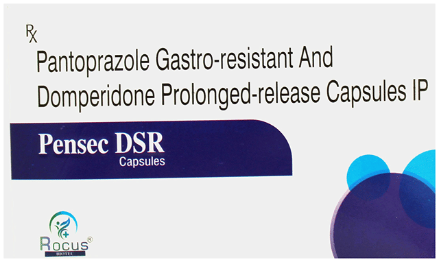 Pensec DSR 30/40mg Capsule PR 10s