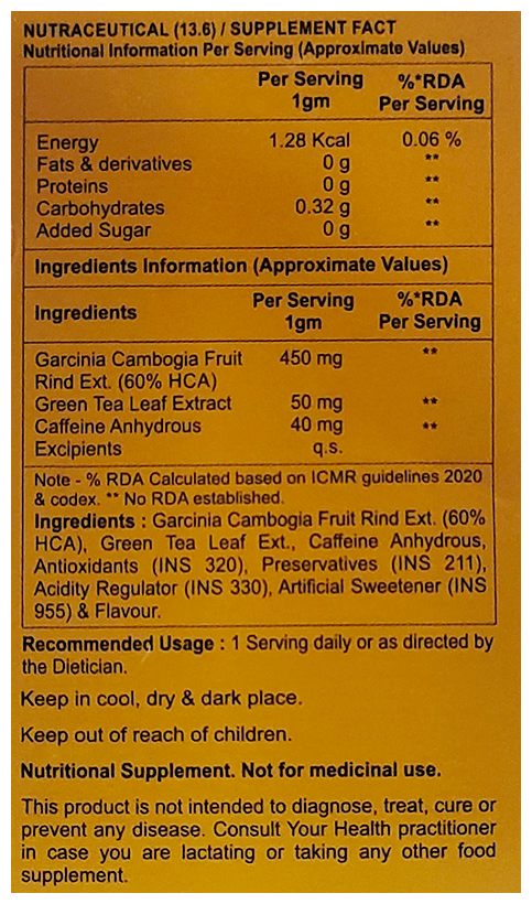 LEAN-UP POWDER 50GM - Scraped Image