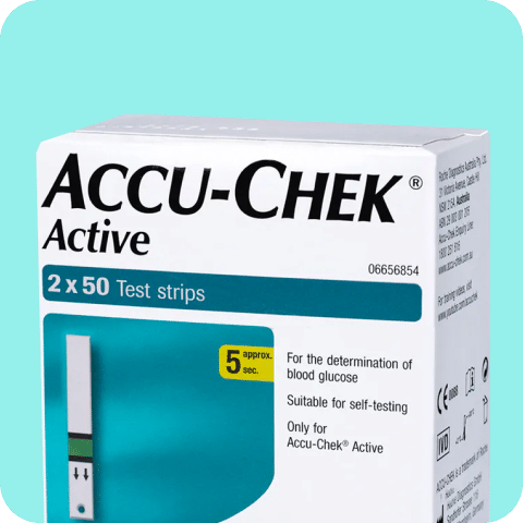 accu chek active strips 1mg