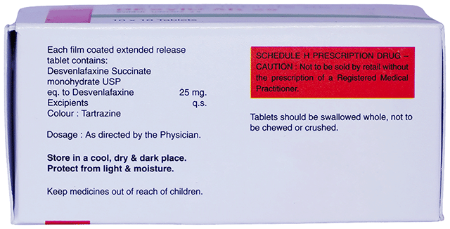 Desvio XR 25mg Tablet ER 10s