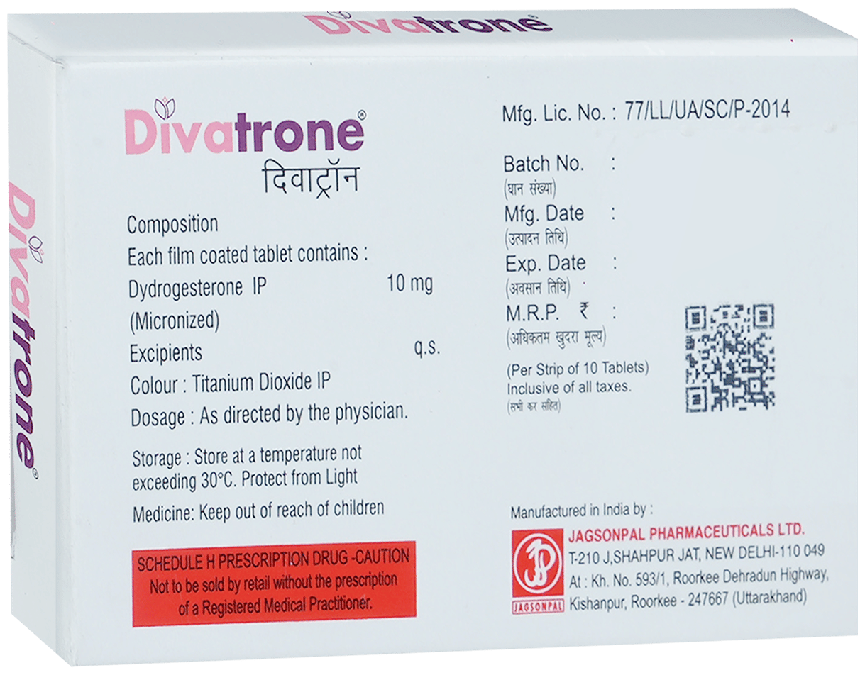 DIVATRONE SR 20 TAB 1X10 - Scraped Image