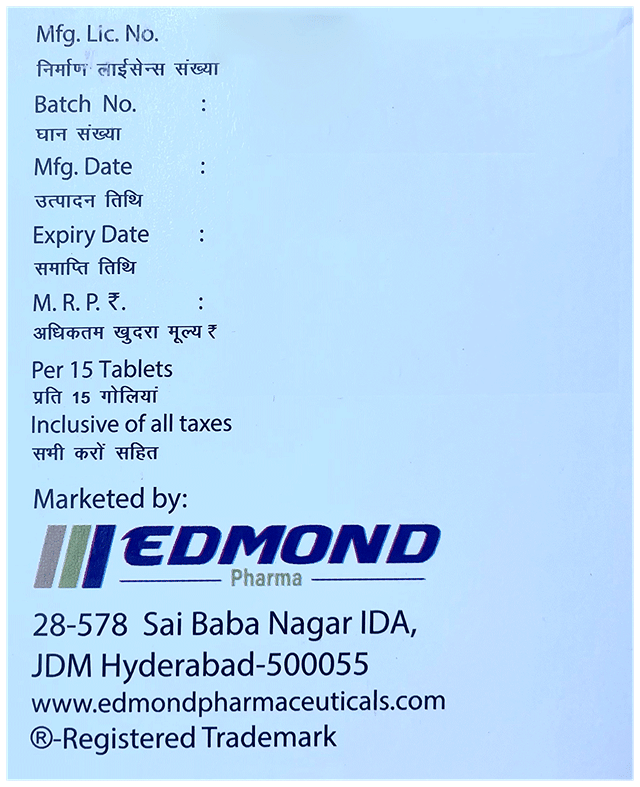 Edgly M 1/1000mg Forte Tablet PR 15s