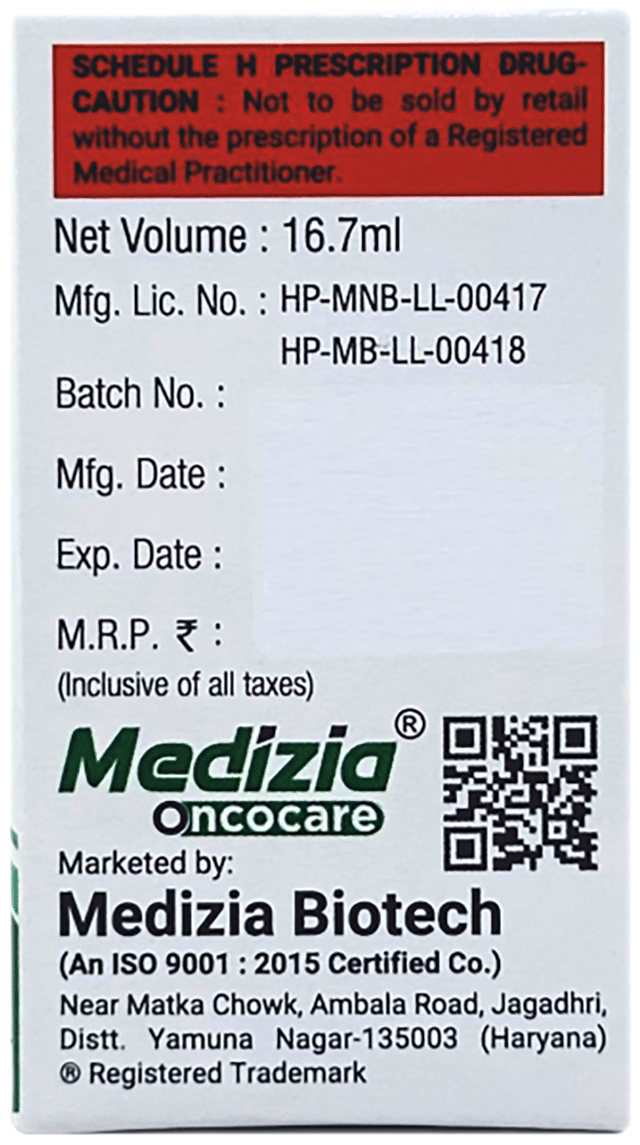 Taxelpix-100 6mg Injection 16.7ml
