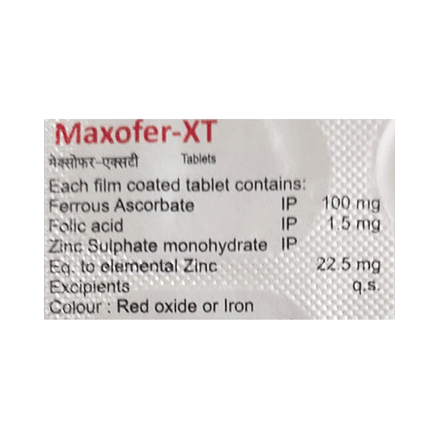 Maxofer XT Tablet 10s