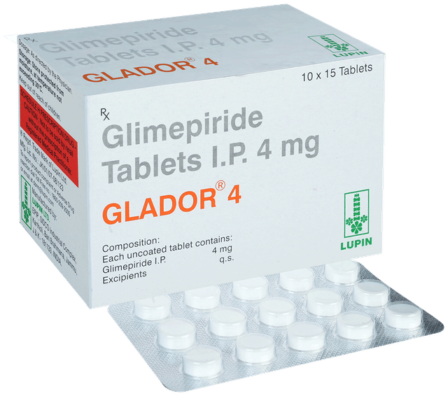 Glador 4mg Tablet 15s