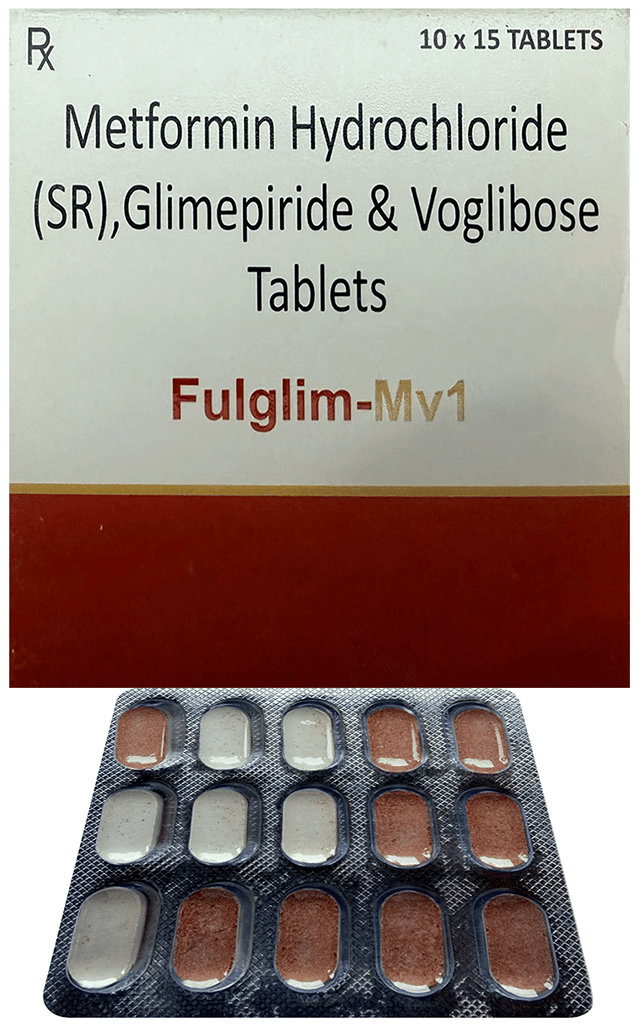 Fulglim Mv 1/500/0.2mg Tablet SR 15s