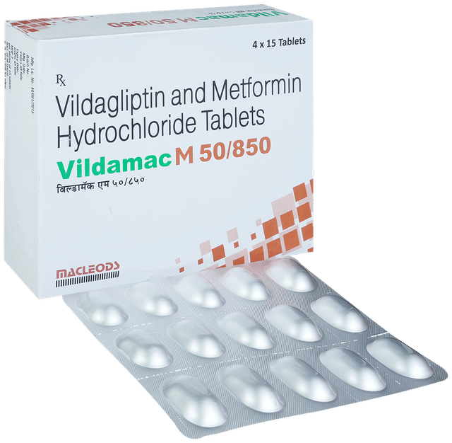 Vildamac M 850/50mg Tablet 15s