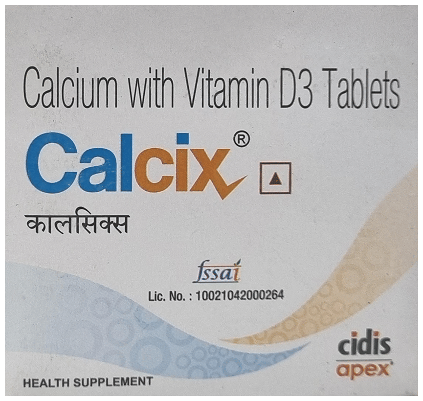 CALCIX TABLET 1X15 - Scraped Image