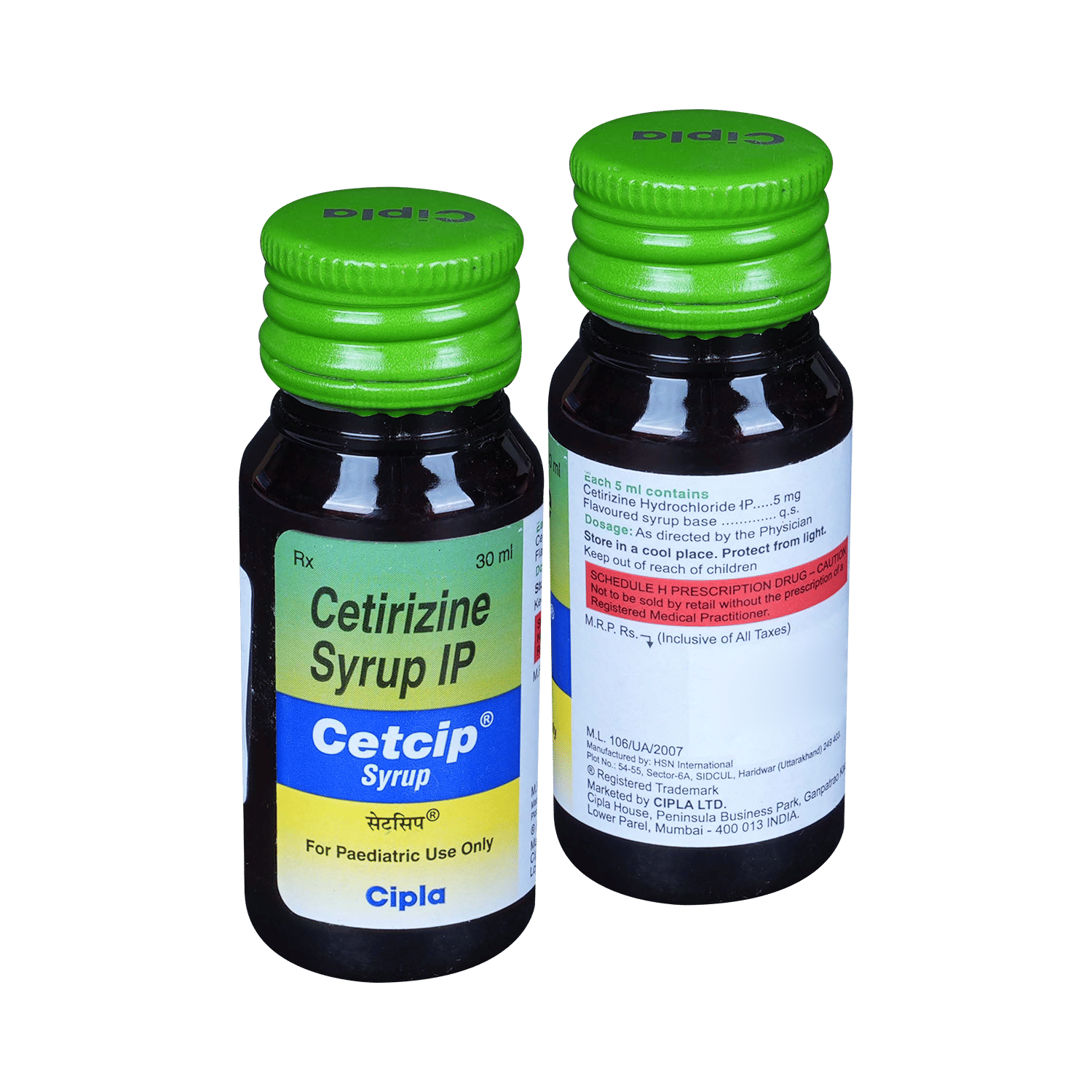 CETcip Syrup - Substitutes, Price & Side Effects | MedSub.in | MedSub.in