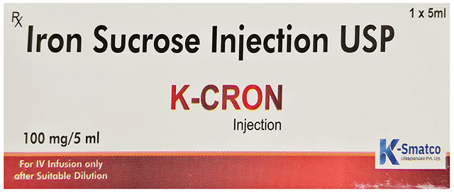 K Cron 100mg Injection 5ml