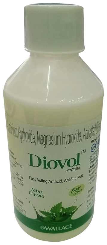 DIOVOL MINT SYP 170ML - Scraped Image