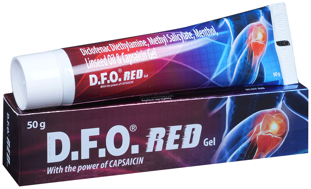 D.F.O. RED GEL 50GM 50GM - Scraped Image